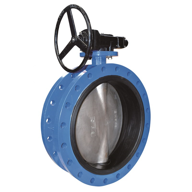 18.Center line double-flange butterfly valve