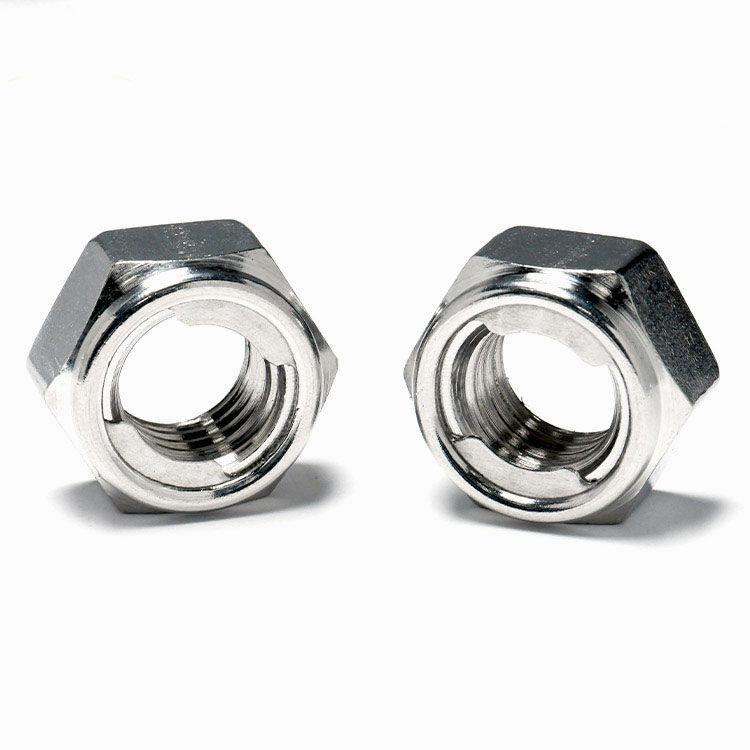 1.Stainless Steel All Metal Hex Lock Nut