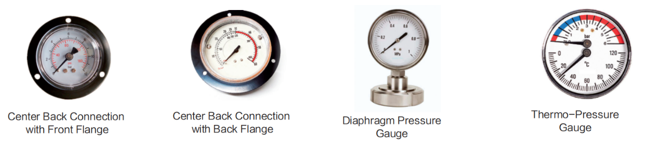 2.pressure gauges