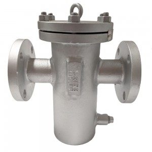 Cast ብረት ቅርጫት Strainer2 Flanged