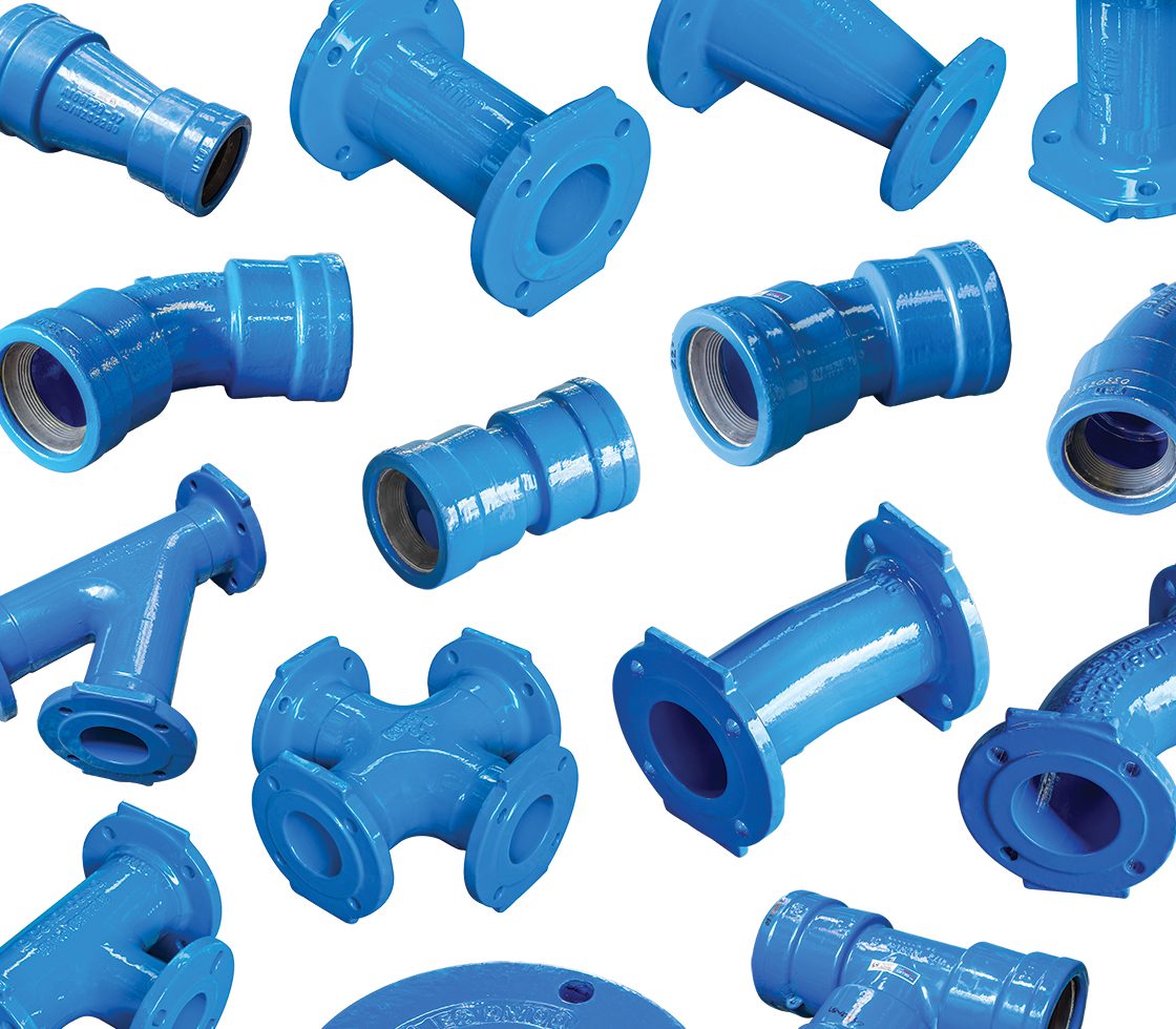 Centerifugal cast ductile iron pipe and fittings 2
