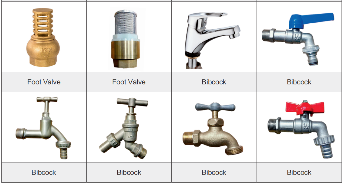 Foot valve Bibcock