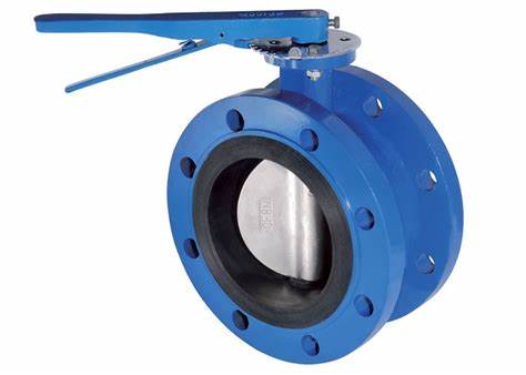 center line double flange butterfly valve 1
